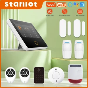 The Staniot WiFi SecPanel 5 Wireless Home Alarm System