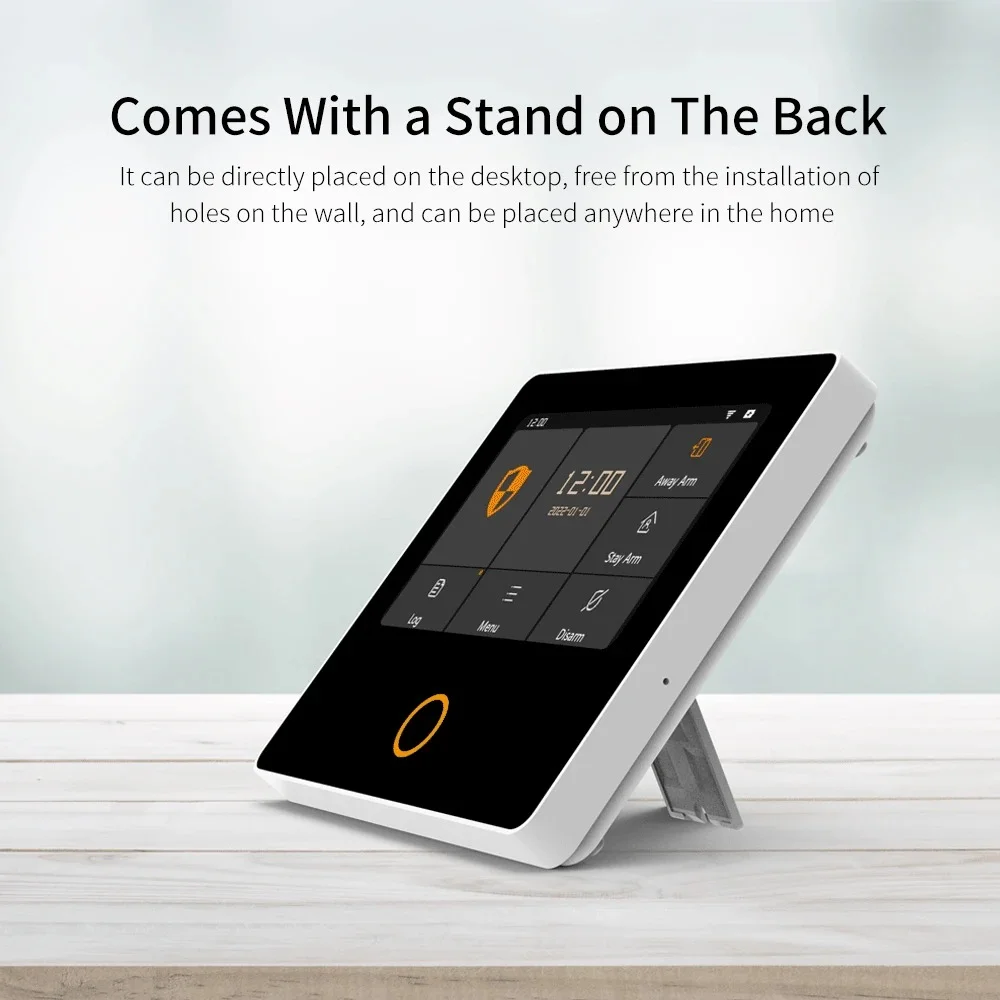 The Staniot WiFi SecPanel 5 Wireless Home Alarm System - Image 4